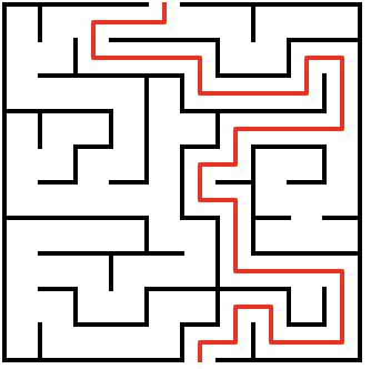 illustrated maze